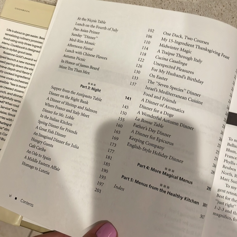 Recipes 1 • 2 • 3 Menu Cookbook by Roxanne Gold - Picture 5 of 7